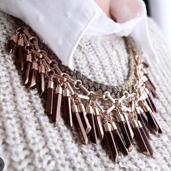 Stella & Dot Jewelry - Stella & Dot Bora Fringe Statement Necklace